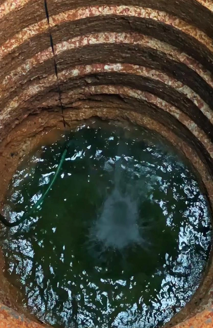 Groundwater Struck in Open Well